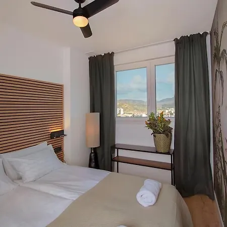 Urban Jungle In Center, 18th Floor, Rooftop Pool, Free Parking Malaga