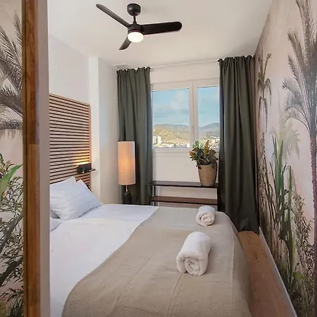 Urban Jungle In Center, 18th Floor, Rooftop Pool, Free Parking Malaga